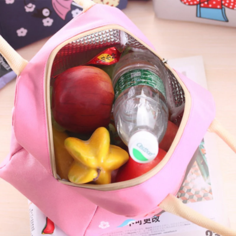 Мультяшная Портативная сумка для ланча Bolsa Termica Food Lancheira сумка-тоут