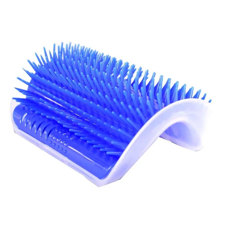 Blue HE инструмент для ухода за котом, массажная расческа для кошек, собак, кошек, домашних животных, обрезка волос, массажное устройство для кошек - Цвет: Blue