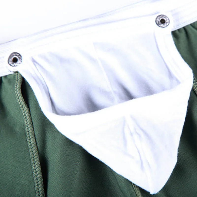 Трусы-боксеры мужские хлопковые для спортзала бега и дома Летние повседневные