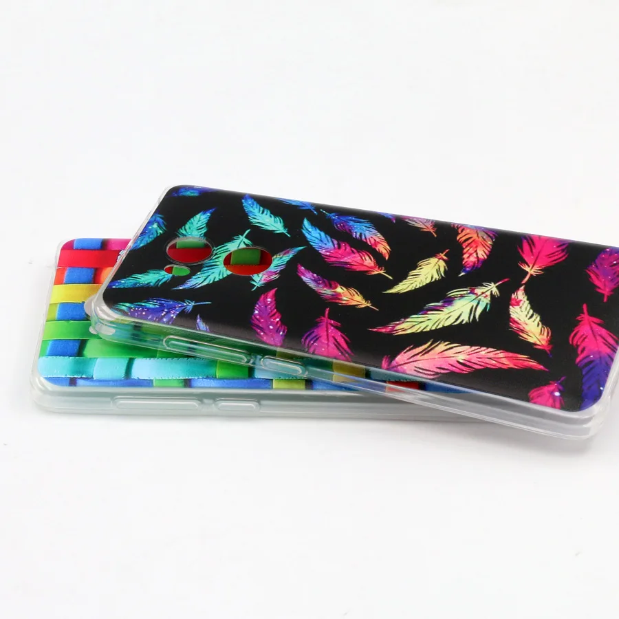 Для Xiaomi Redmi 4 Pro Чехол с принтом ТПУ мягкий силиконовый защитный чехол для Prime High