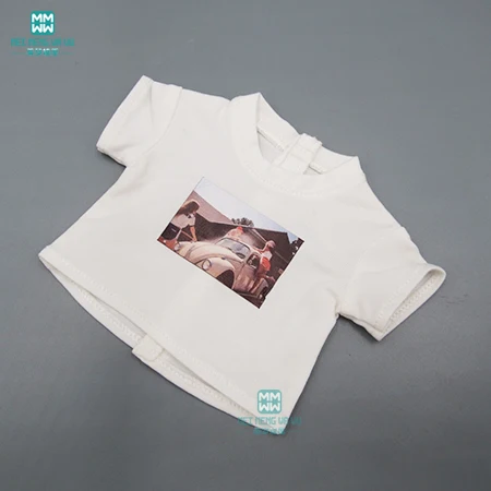 JPy6---006--A Одежда для куклы подходит 27-30 см 1/6 BJD YOSD кукла повседневный костюм джинсовая куртка футболка брюки - Цвет: JPy6---006--A