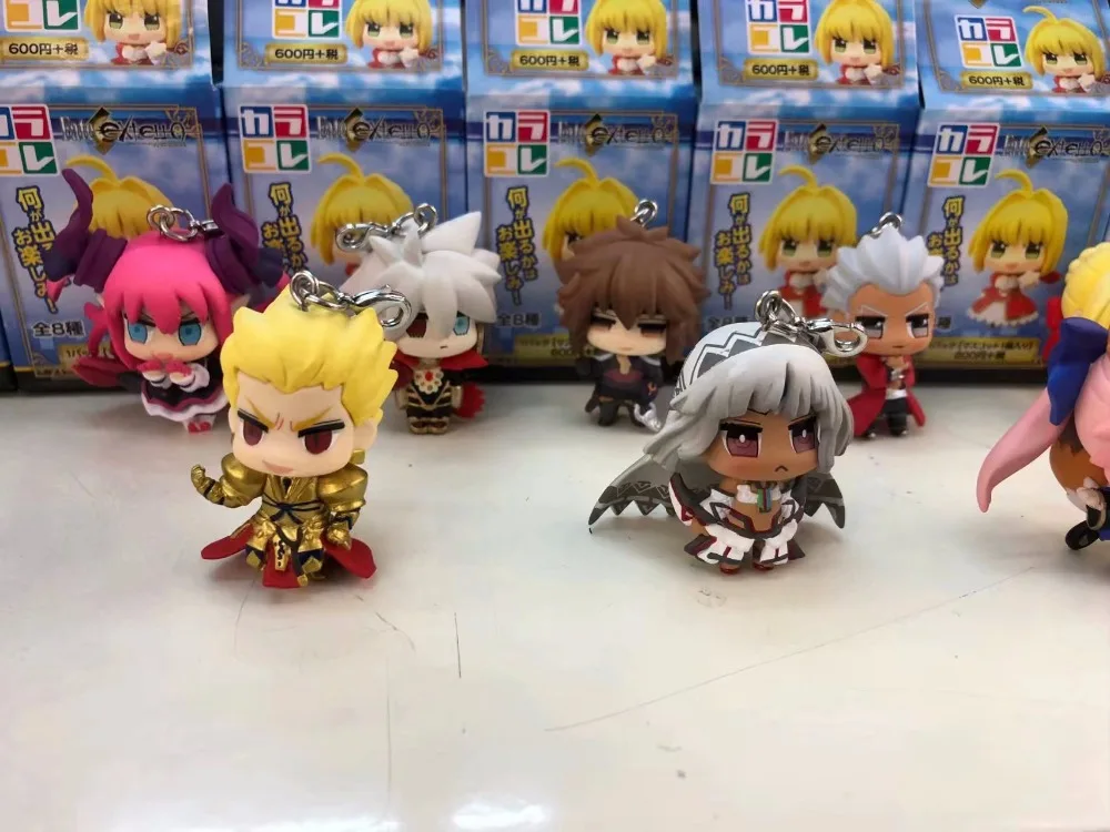 LSY судьба сабля Nero Рисунок No Name Арчер Гильгамеш Tamamo Архимед ПВХ Рис игрушки 8