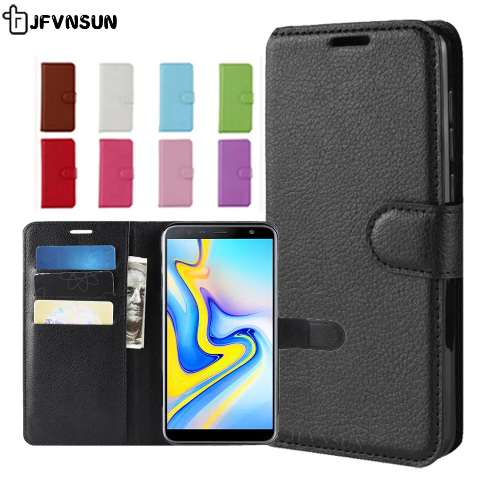 Чехол для Samsung J6 Plus чехлы + plus 2018 Магнитный кошелек кожаный чехол-книжка SAMSUNG Galaxy J 6