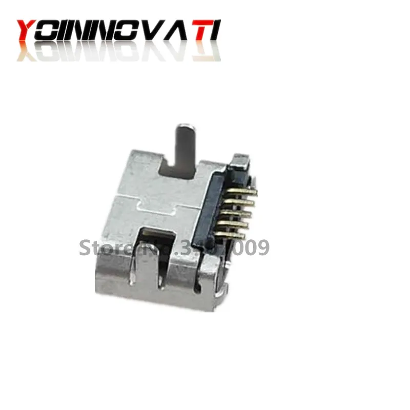 100pcs Micro USB 5pin DIP2 High 7 2mm Jack коннектор для быстрой зарядки планшета|Соединители| |