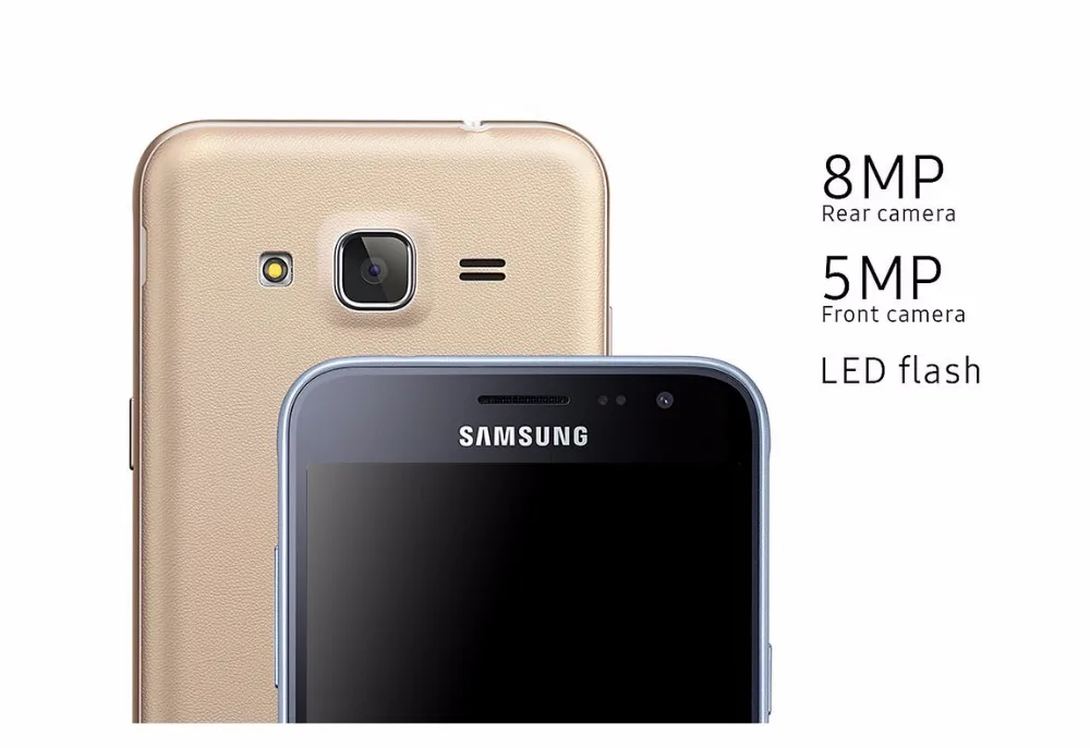 J320 разблокированный samsung Galaxy J3() 8 Гб LTE android 4G ПУСТЬ gps смартфон 8MP Wi-Fi четырехъядерный мобильный телефон