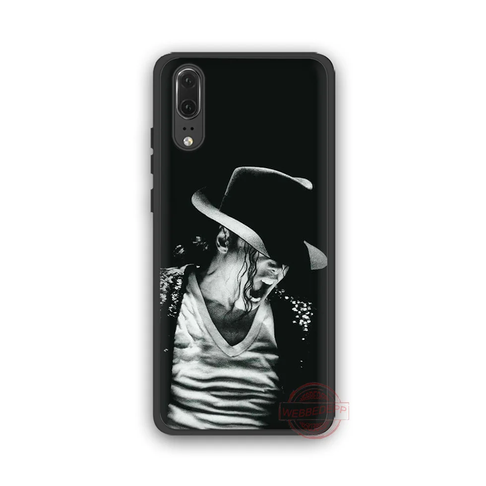 WEBBEDEPP чехол для телефона из ТПУ с Майклом Джексоном Huawei P10 P20 P30 Lite Pro Y6 Y7 prime 2018 Y9 2019 |