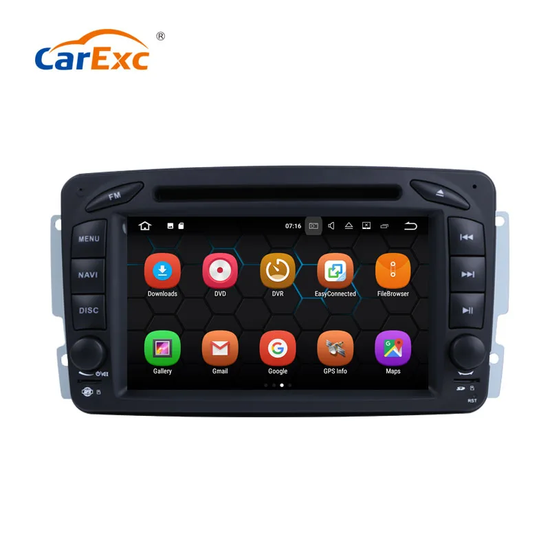 7 &quotAndroid 9 0 автомобильный dvd плеер стерео система для Mercedes Benz W209 W203 W463 Viano W639 Vito WIFI