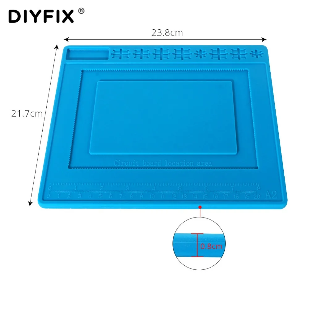 Теплоизоляционная Силиконовая накладка DIYFIX Настольный коврик платформа для