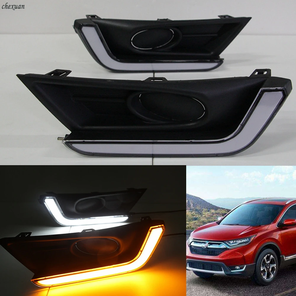 CSCSNL 2 шт. для Honda CR V CRV 2017 2018 2019 2020 указатель поворота Водонепроницаемый дневные