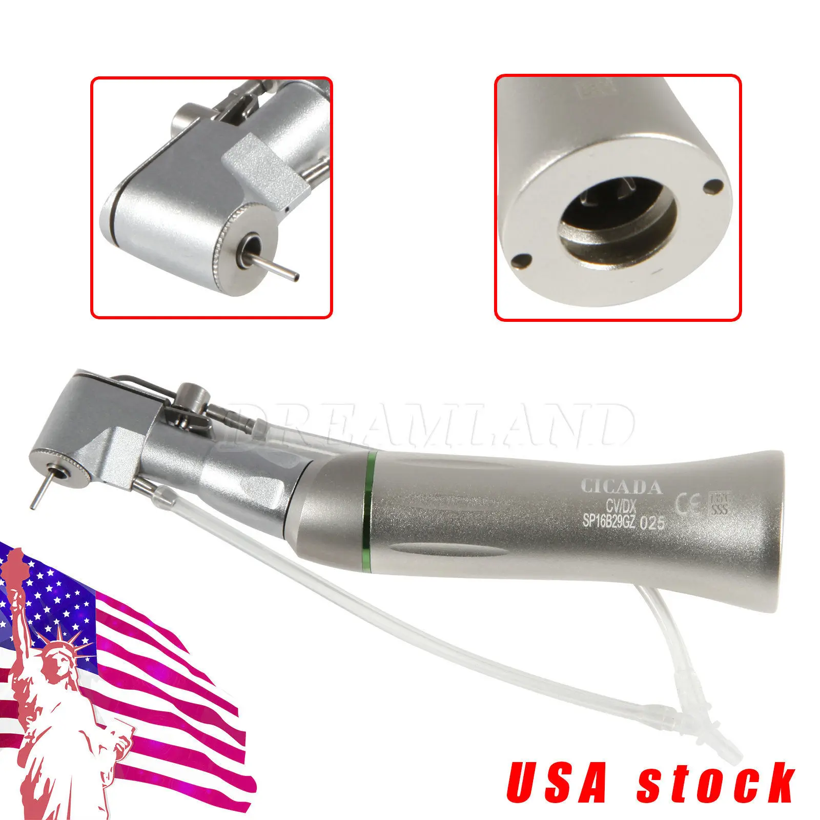 Стоматологический имплантат 20:1 контр угол хирургический наконечник низкая