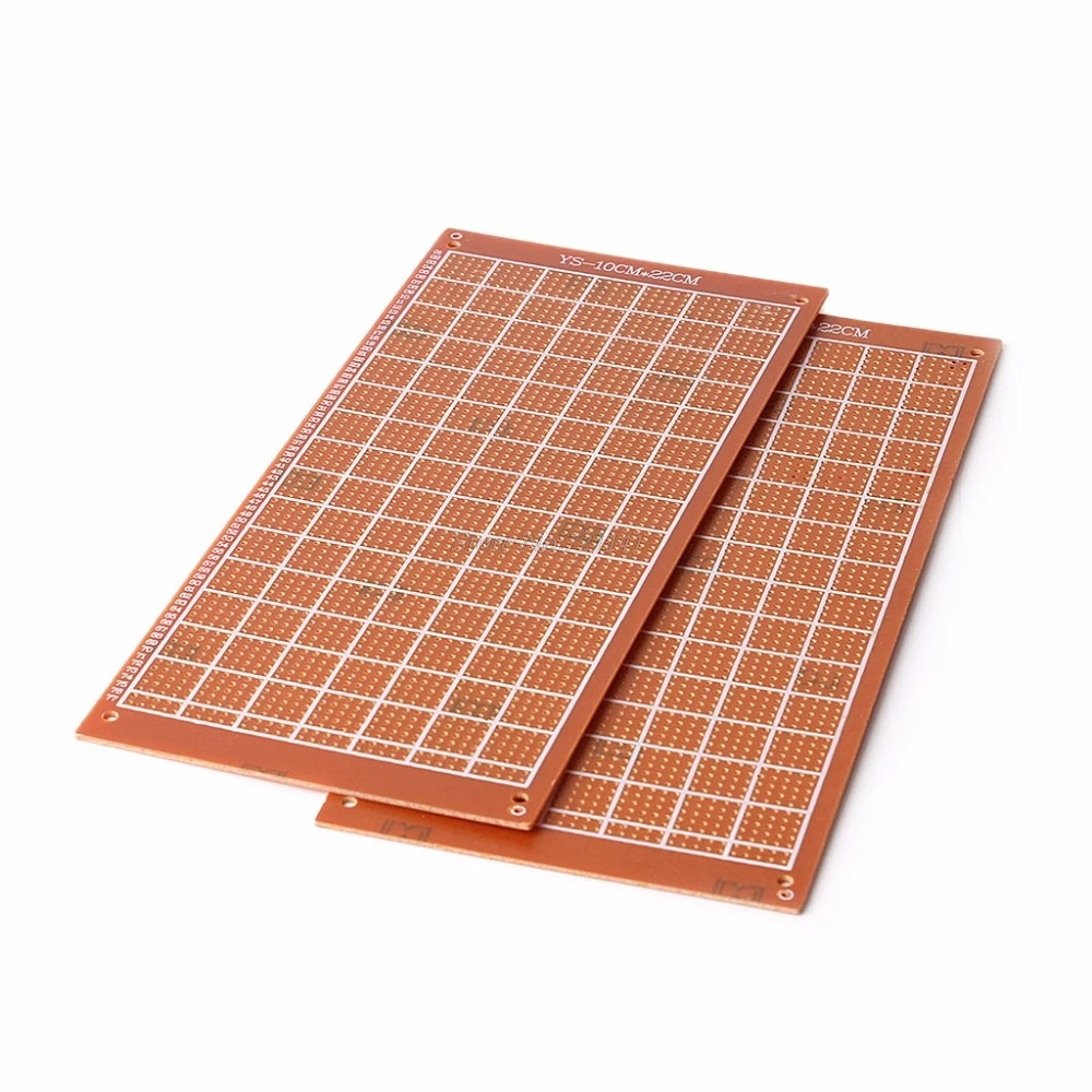 

5Pcs/Set Universal Bakelite Plate DIY Prototype PCB Rectangle Hole Matrix Board Sheet Single-Sided PCB Dropship