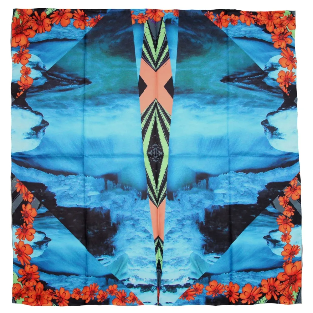 

ELEGANT HANDMADE BRAND 100%Twill Silk Scarf TWIC-209612A