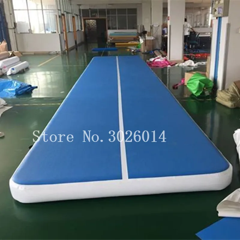 

Free Shipping 6x1x0.2m Inflatable Gymnastics Airtrack Tumbling Mat Air Track Floor Mats with Electric Air Pump for Home