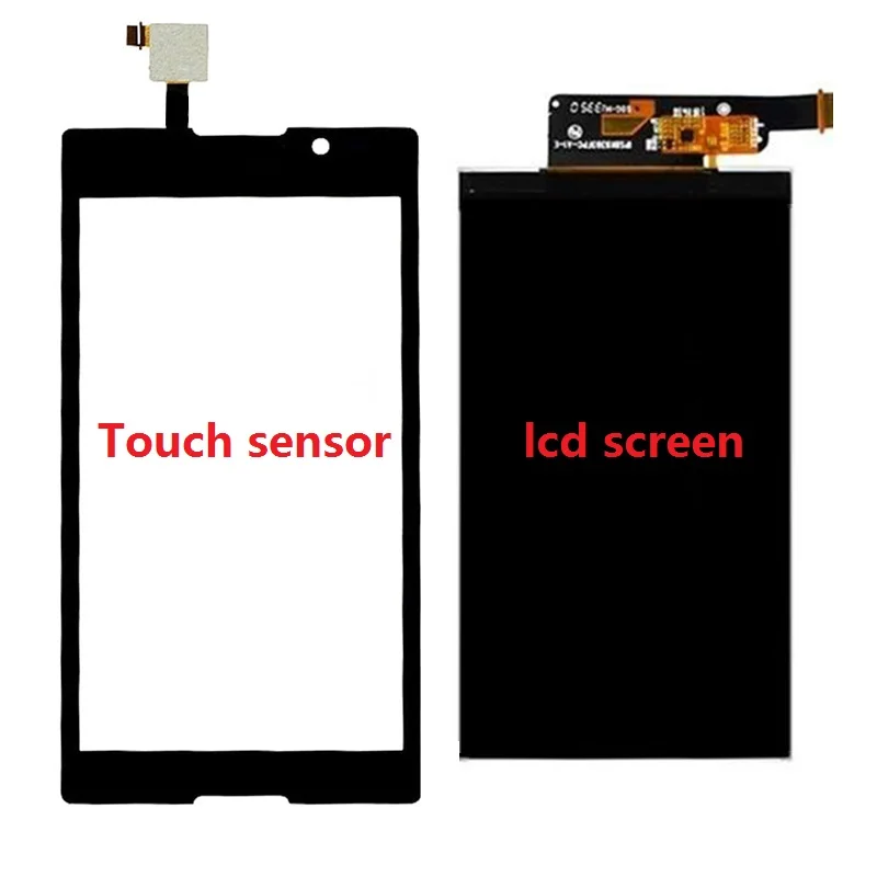Дигитайзер сенсорного экрана для Sony Xperia C S39H C2304 C2305 ЖК-дисплей клей наборы |