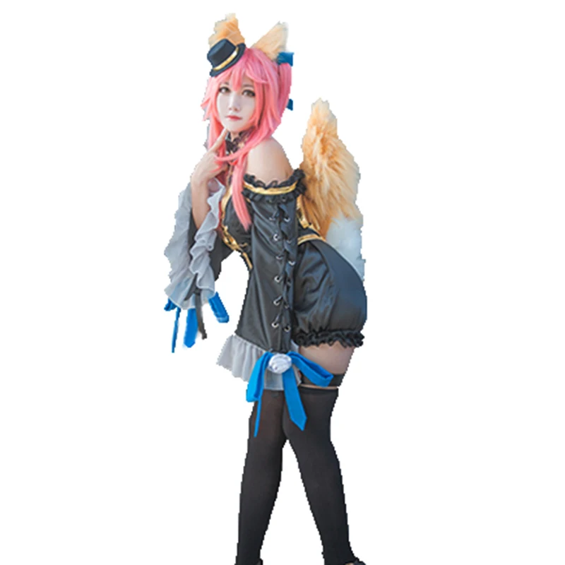 Fate/Extra CCC МНЛЗ Tamamo без mae костюм для Хэллоуина вечерние Костюмы косплея полный