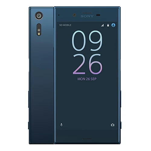 Blue Разблокированный смартфон sony Xperia XZ F8331/F8332 ram 3GB GSM Dual Sim 4G LTE Android quad core 5," 23MP wifi gps 2900mAh - Цвет: Blue