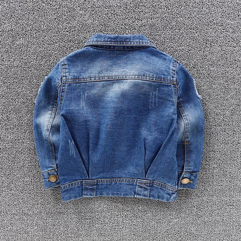 Новое весенне осеннее Детское пальто куртка для маленьких девочек и мальчиков