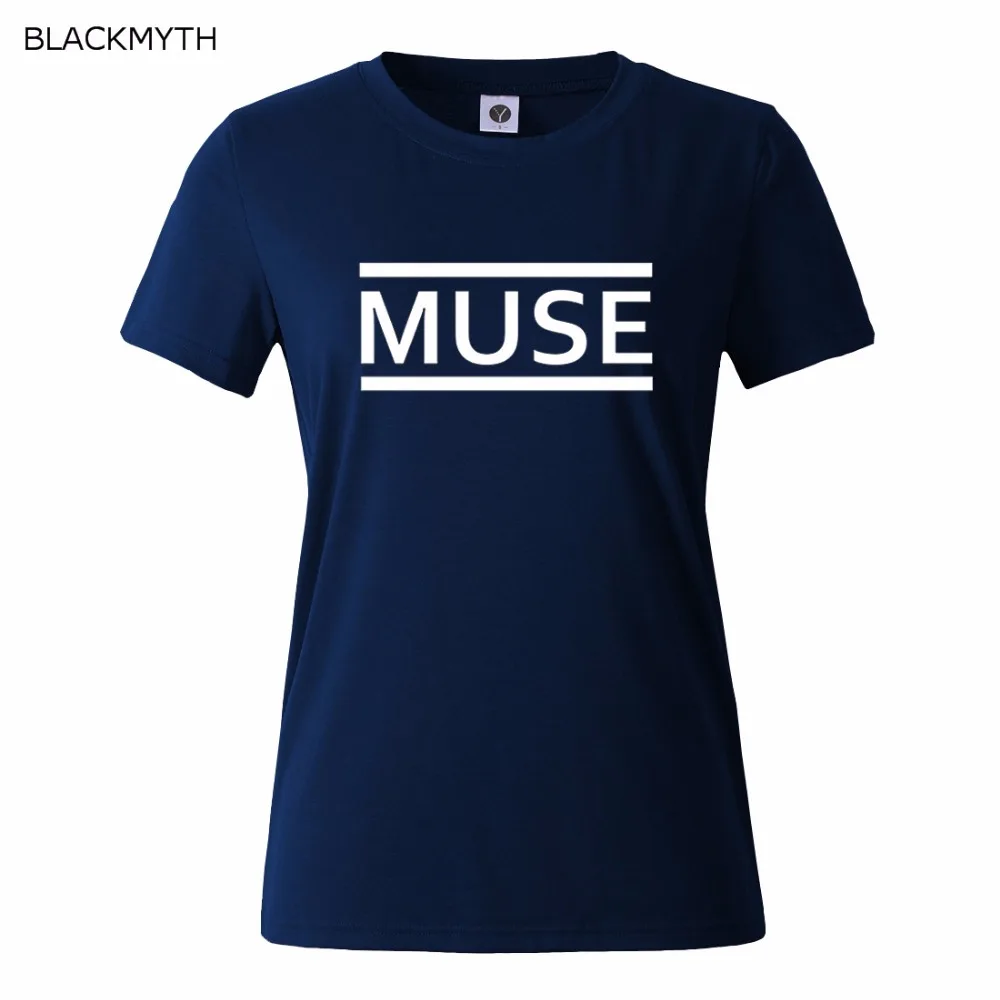 Новая летняя стильная футболка MUSE хлопковая с коротким рукавом женские футболки