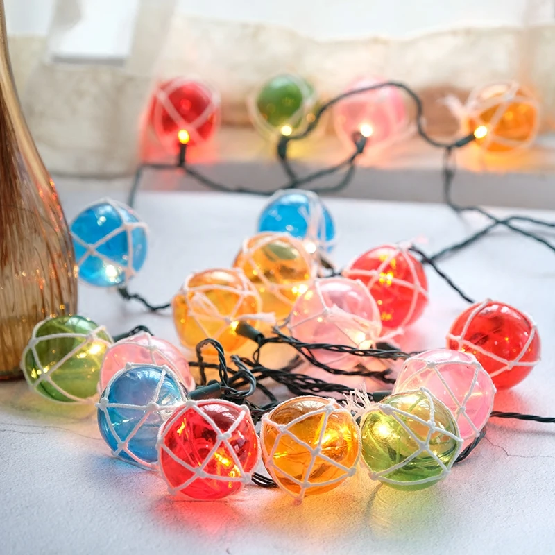 Огни строки новый бренд чистая покрыта мяч DIY маленькая фея Рождественский LED