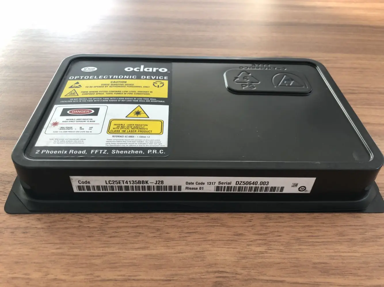 OCLARO LC25ET4135BBK 1541nm 1550nm 7mw DFB волоконный лазер J28 оптоэлектронное устройство|Детали