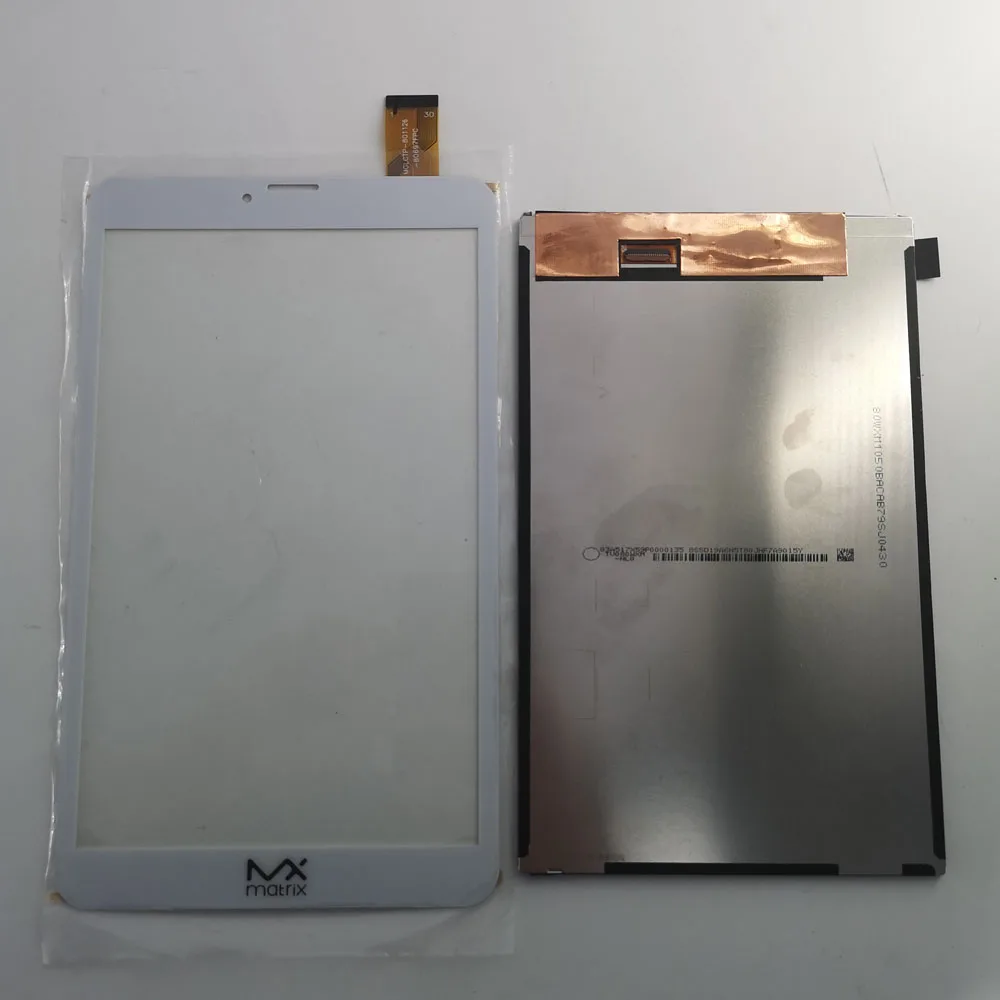version 2 white 8 дюймов для TEXET TM-8044 TM-8043 8,0 3g планшетный ПК ЖК-экран Сенсорная панель экран дигитайзер стекло сенсор Замена - Цвет: version 2 white