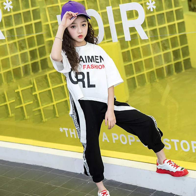 Комплекты одежды для девочек крутой комплект из 2 предметов топ с короткими