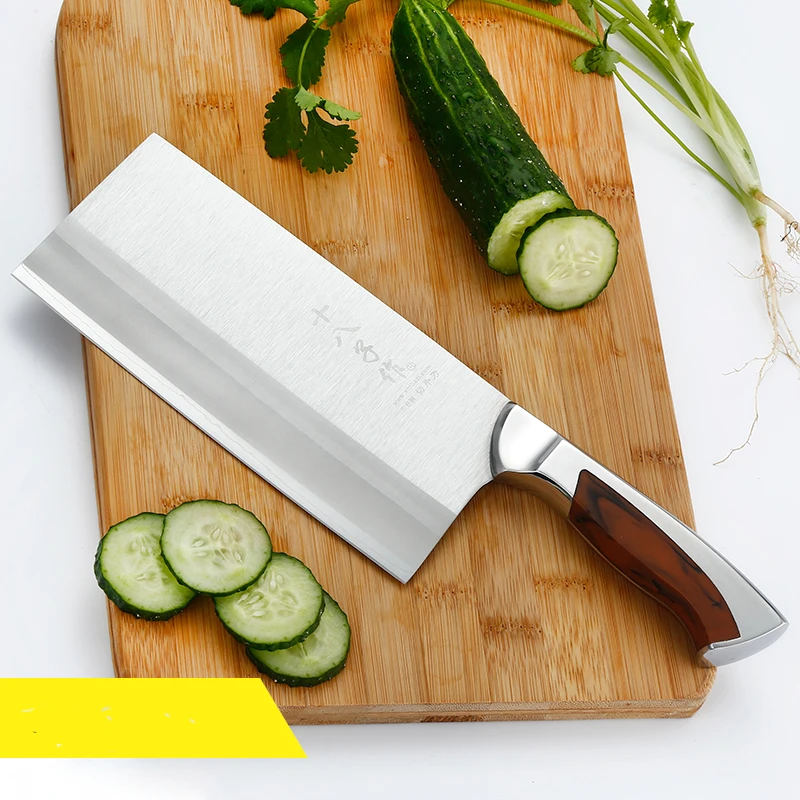 2018 Western professional stainless steel kitchen knife 7CR14 damascus meat cutter cleaver vegetable slicing chef knives facas