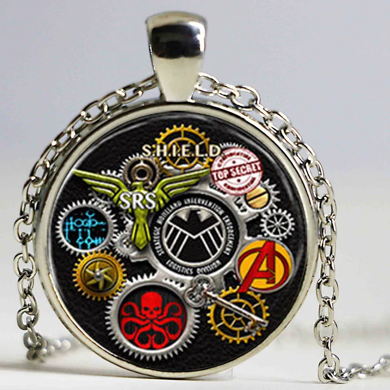Кулон с логотипом Hail Hydra стеклянный кулон Hydra|pendant necklace|pendant jewelryphoto pendant |