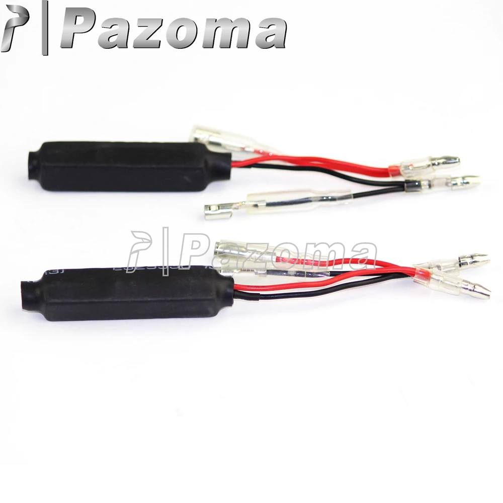 2 шт. черный 12В мотоциклетный мото указатель поворота светодиодный нагрузочный