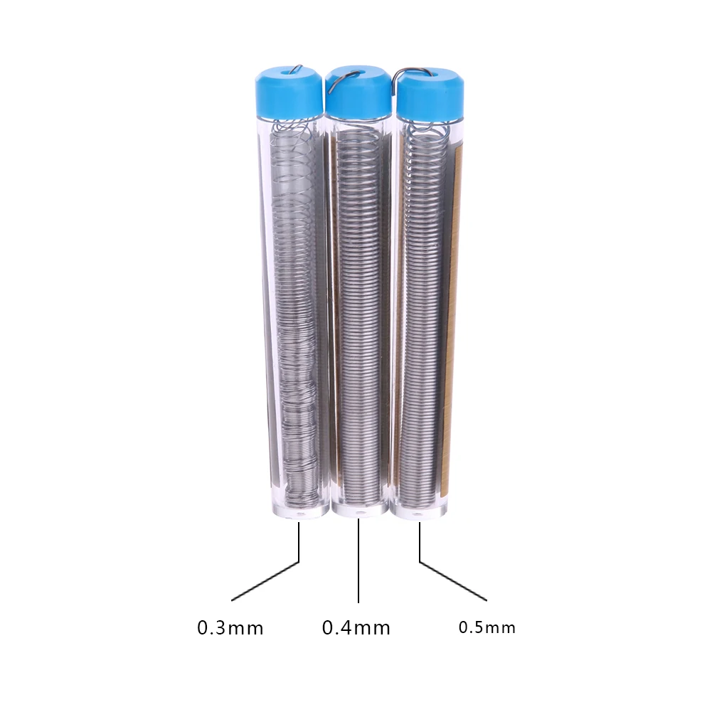 3pcs/lot 0.3MM 0.4MM 0.5MM Portable Tin Wire Pen Silver Soldering for Mobile Phone Instrument Repair Work Tool 