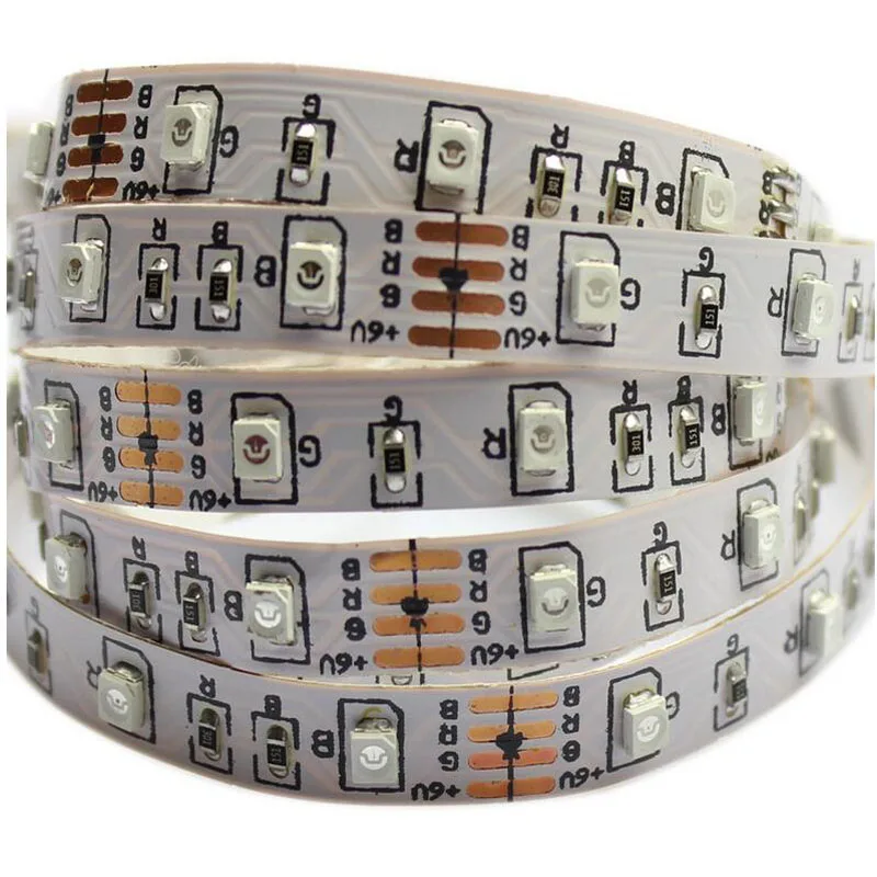 СВЕТОДИОДНАЯ лента SMD 3528 RGB 0 5 м DC5V 60 ⑤ LED USB свет ТВ фон фоторамка Рождественская