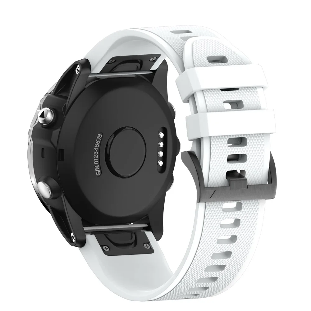 

Quick Release Easy Fit Silicone Replacement Watch Band for 26mm Garmin D2 Charlie/Descent Mk1 -Drop