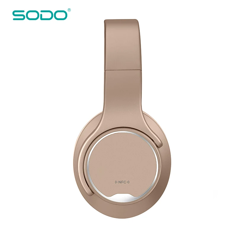 Красивые оригинальные SODO MH1 NFC беспроводные Bluetooth наушники Twist-out мини с микрофоном для мобильных телефонов