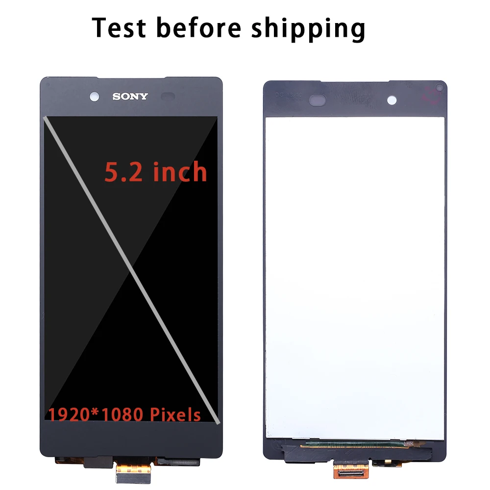 Оригинальный IPS для SONY Xperia Z4 ЖК-дисплей сенсорный экран Замена E6533 E6553 LCD |
