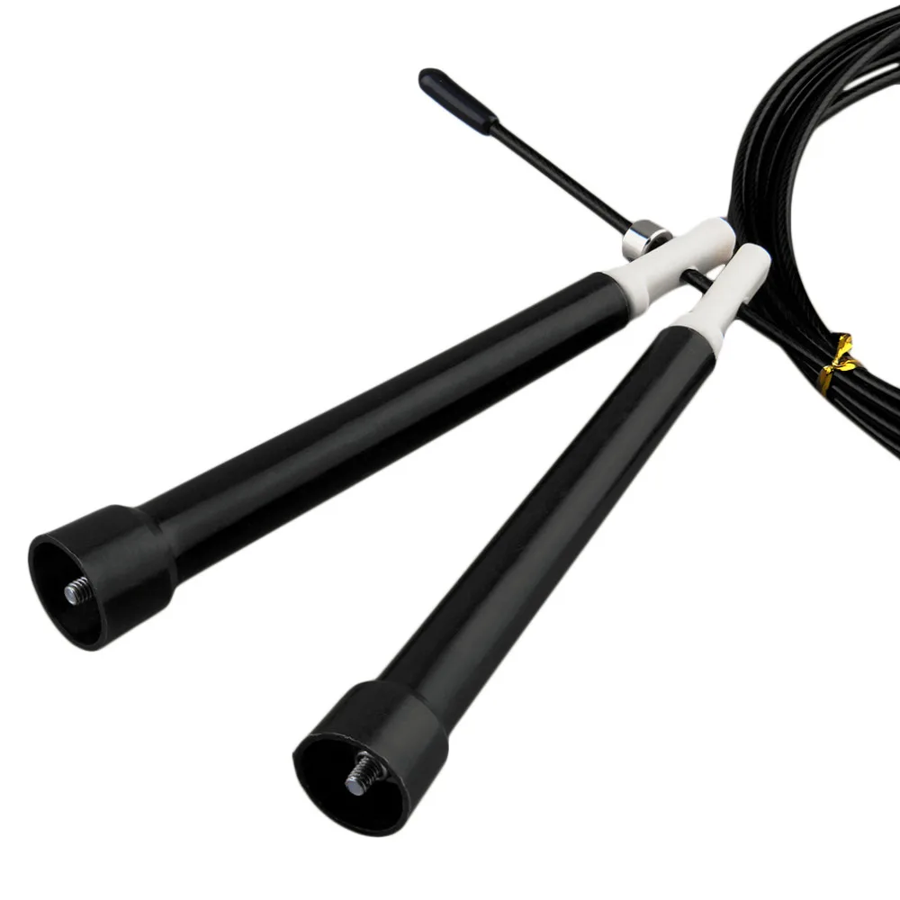 Cable Steel Jump Skipping Jumping Speed Fitness Rope Cross Fit MMA Boxing | Спорт и развлечения