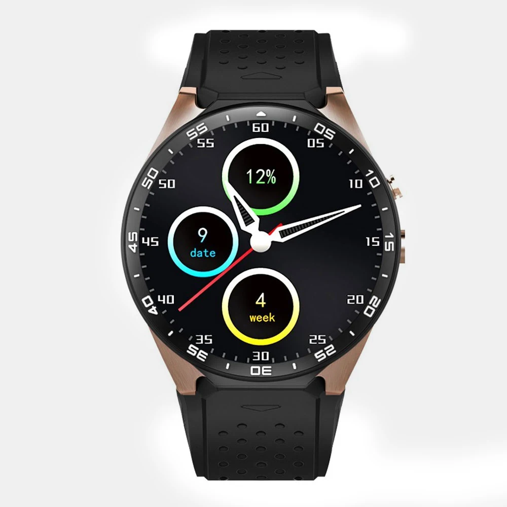 Оригинальные Смарт часы kingwear KW88 Android 5 1 kw88 MTK6580 четырехъядерный процессор 3g Bluetooth