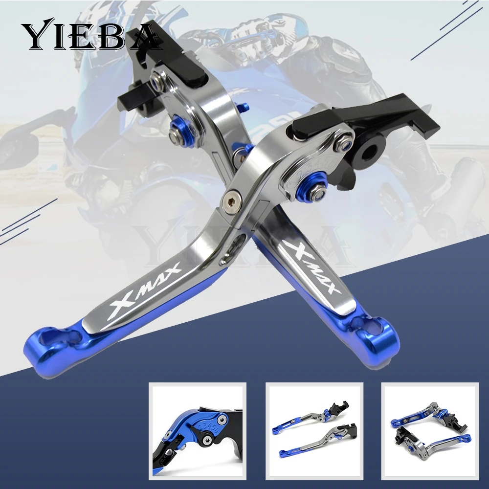 Поворотные регулируемые тормоза мотоцикла для Yamaha XMAX X MAX 300 CNC Выдвижная складная
