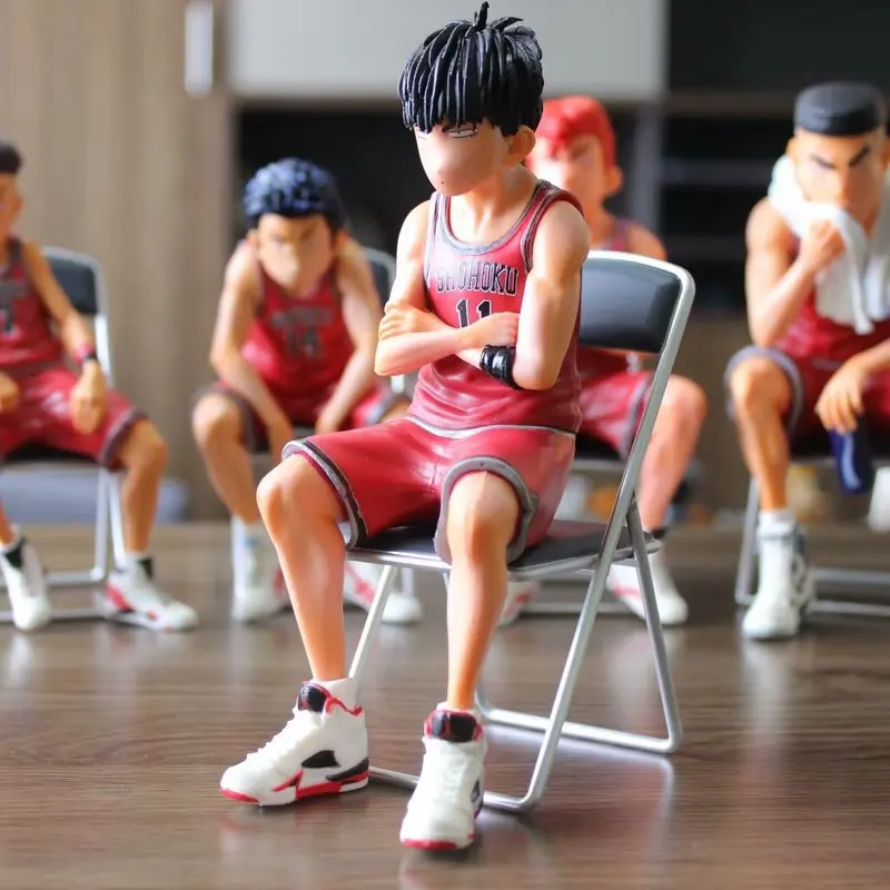 Аниме Slam Dunk Shohoku Rukawa Kaede Mitsui Hisashi Miyagi Ryota Акаги Такенори Hanamichi Sakuragi фигурка