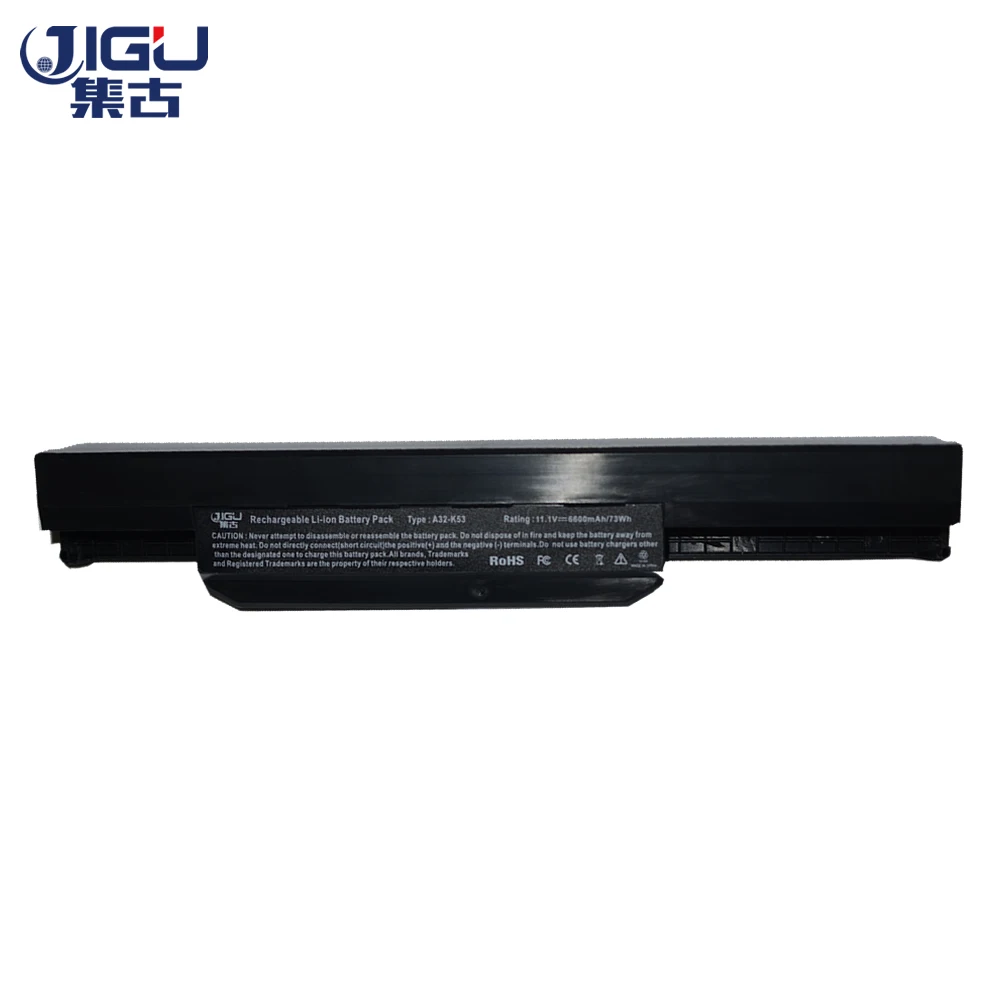 JIGU 9 ячеек Аккумулятор для ноутбука Asus K53 серии K53BY K53J K53JE K53JN K53S K53SD K53SN K53TA K43JS K43SC K43SJ