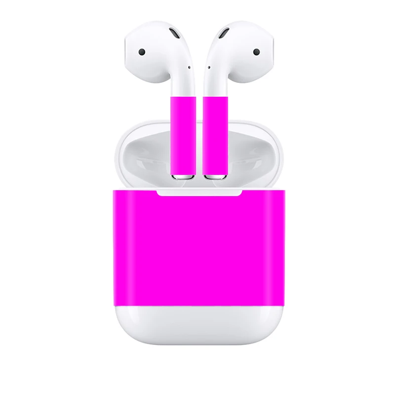 Бесплатная Прямая поставка защитный чехол для Apple Airpods наклейка самостоятельного