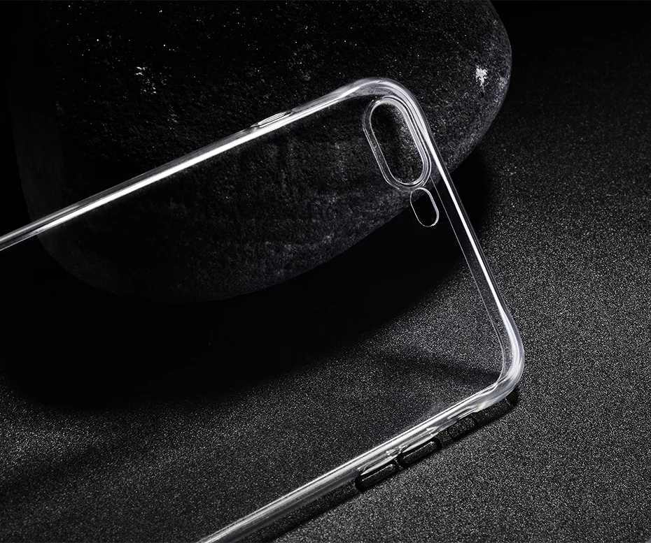 Носо Прозрачный Мягкий tpu Чехол для iPhone 7& 7 PLUS Защитный чехол Крышка Ультра тонкий Защита для iPhone7+ shell Ультратонкий силиконовый Чехол на Айфон 7 Плюс Тонкие чехлы для Айфона для телефона