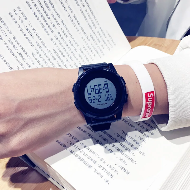 Sanda мужские спортивные часы светодиодные цифровые Seiko водонепроницаемые