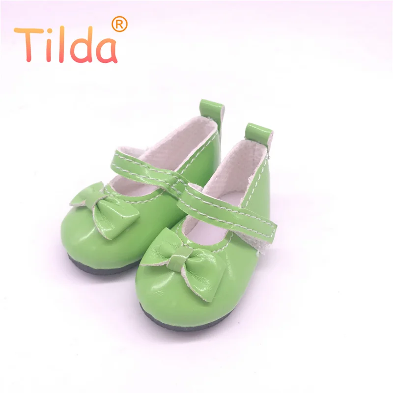 green Тильда 5,6 см обувь для кукол Paola Reina Minifee, мини-игрушка спортивная обувь для MSD 1/4 обувь для кукол BJD обувь для кукол аксессуары - Цвет: green