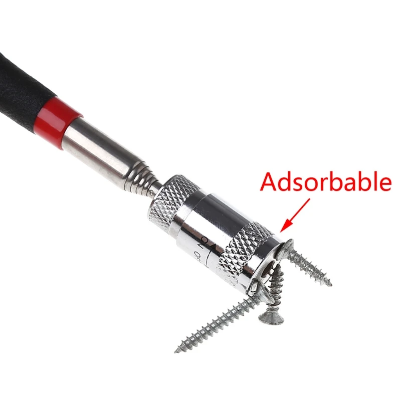 Мини светодиодный магнита инструмент телескопические Палочки Гайки и Болты