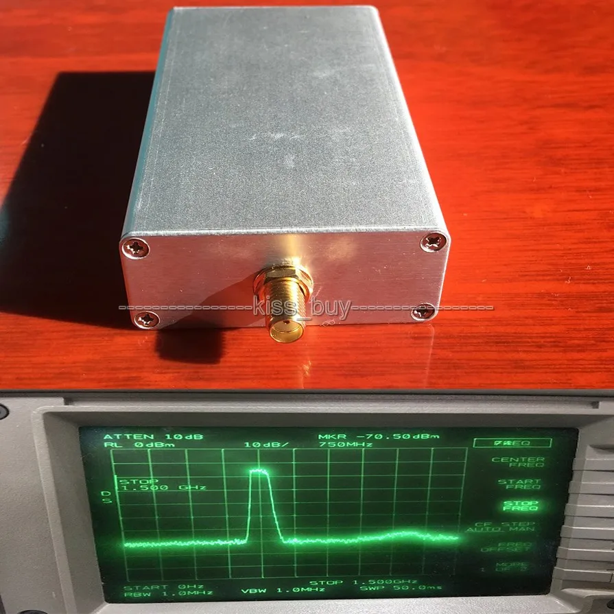 12v SMA noise source/Simple spectrum external tracking source Analyzer Antenna + shield CASE | Электронные компоненты и