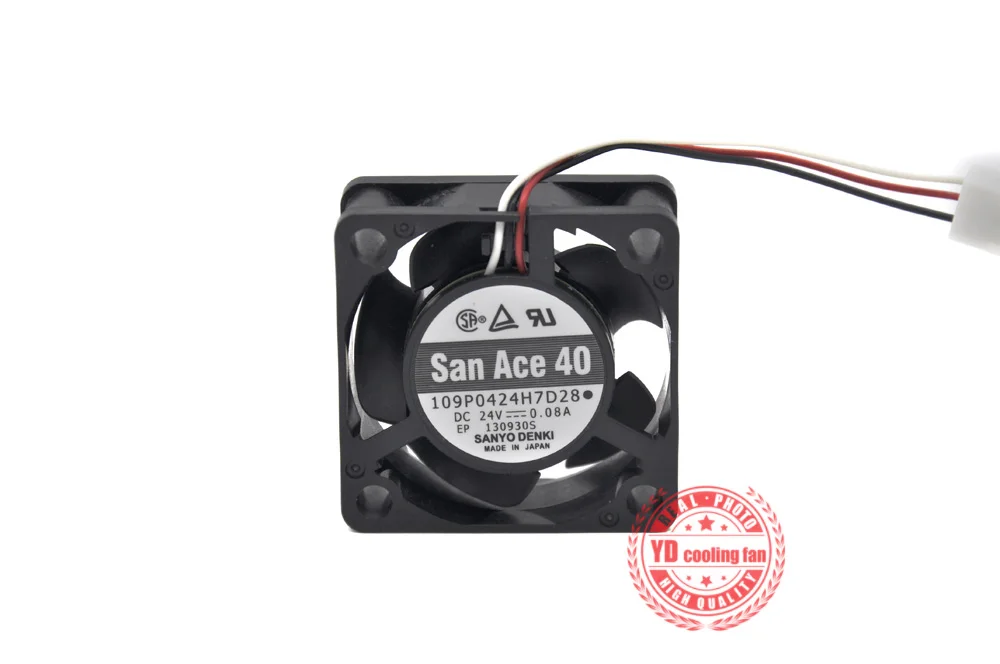 Новый SANYO DENKI SAN ACE 109P0424H7D28 24V 0.08A 4015 4 см частоты Вентилятор охлаждения| |