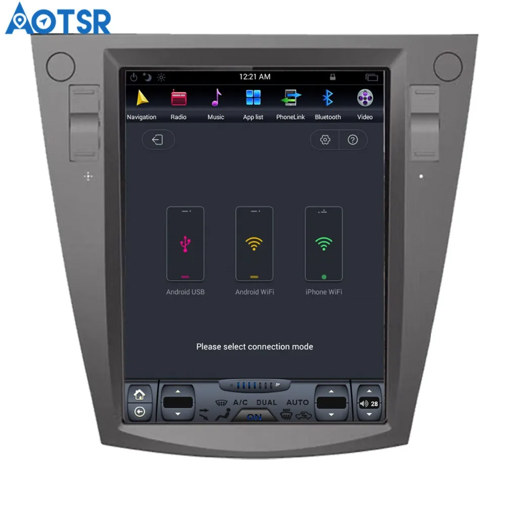 Aotsr Android 7 1 Тесла стиль автомобильный без DVD плеера GPS навигация для Subaru Forester 2013 2014