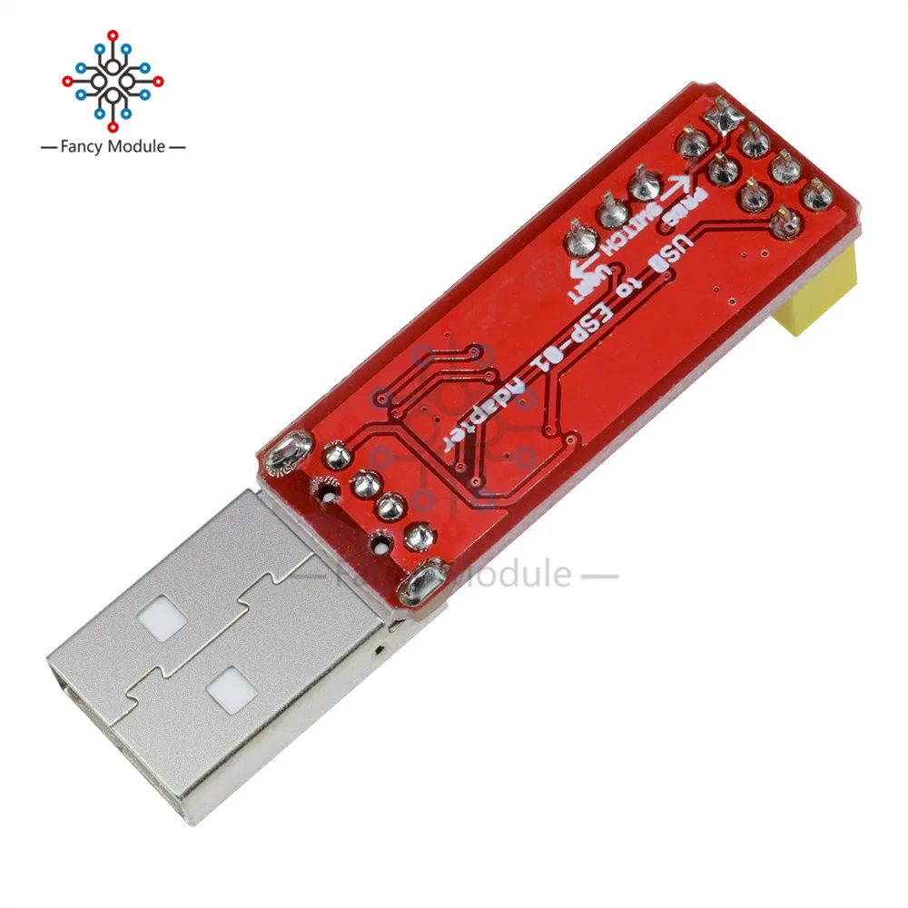 CH340 USB к ESP8266 серийный ESP-01 ESP-01S адаптер беспроводной Wi-Fi плата разработки ESP01 ESP01S программист адаптер модуль