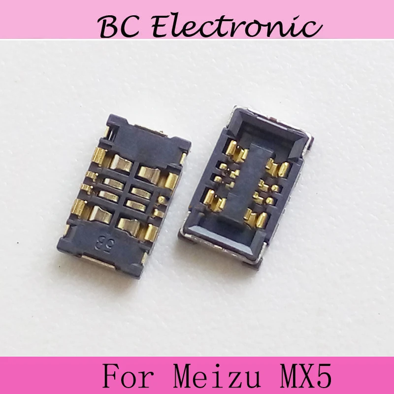 2 в 1 внутренний разъем FPC держатель батареи клип контакт для Meizu MX5 MX 5 логика на