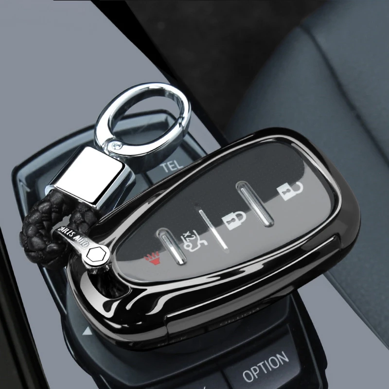 Чехол для автомобильного смарт-ключа для Chevrolet- Camaro Cruze Malibu Volt Malibu Spark Sonic Camaro Shell Protector FOB Holder